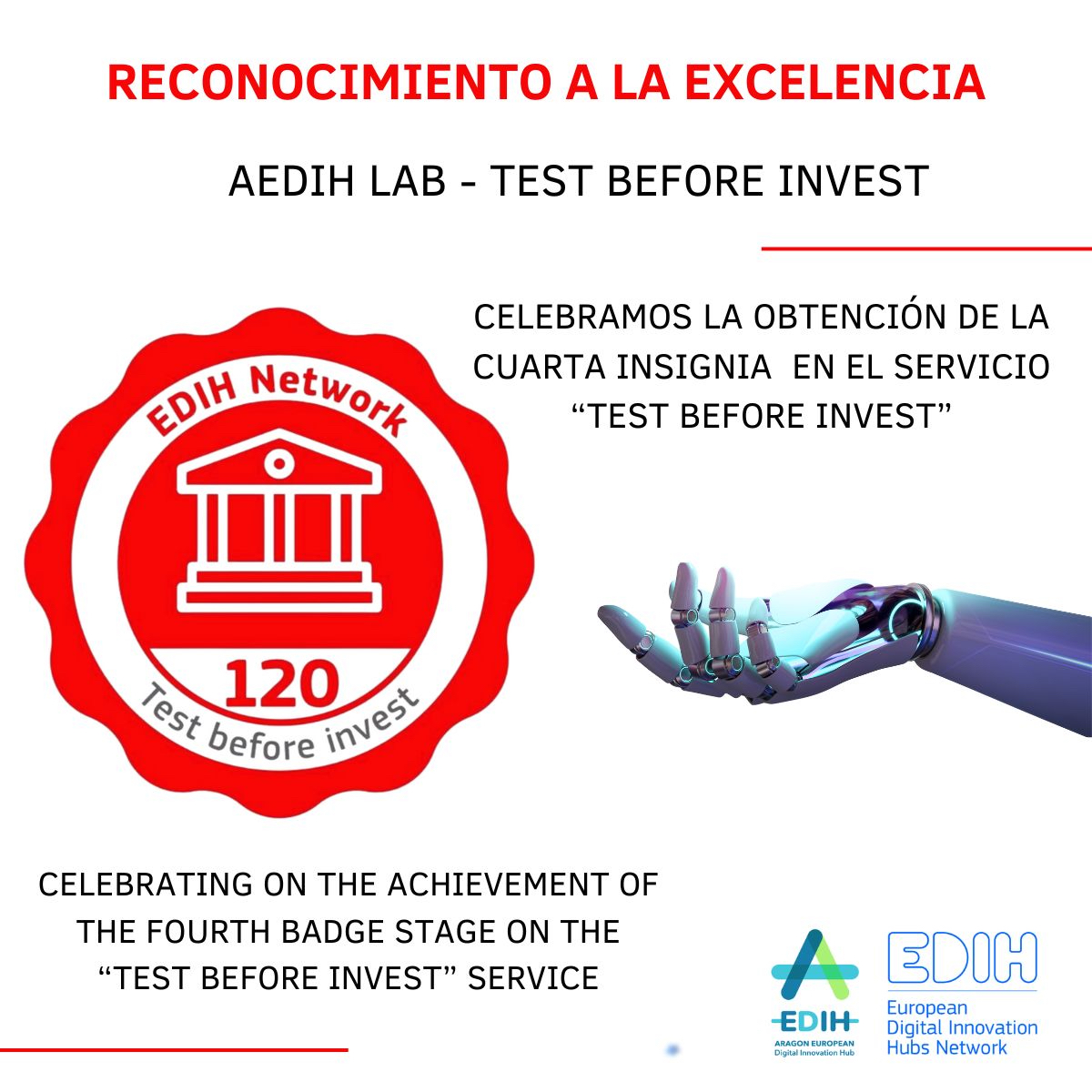 test before invest achievement