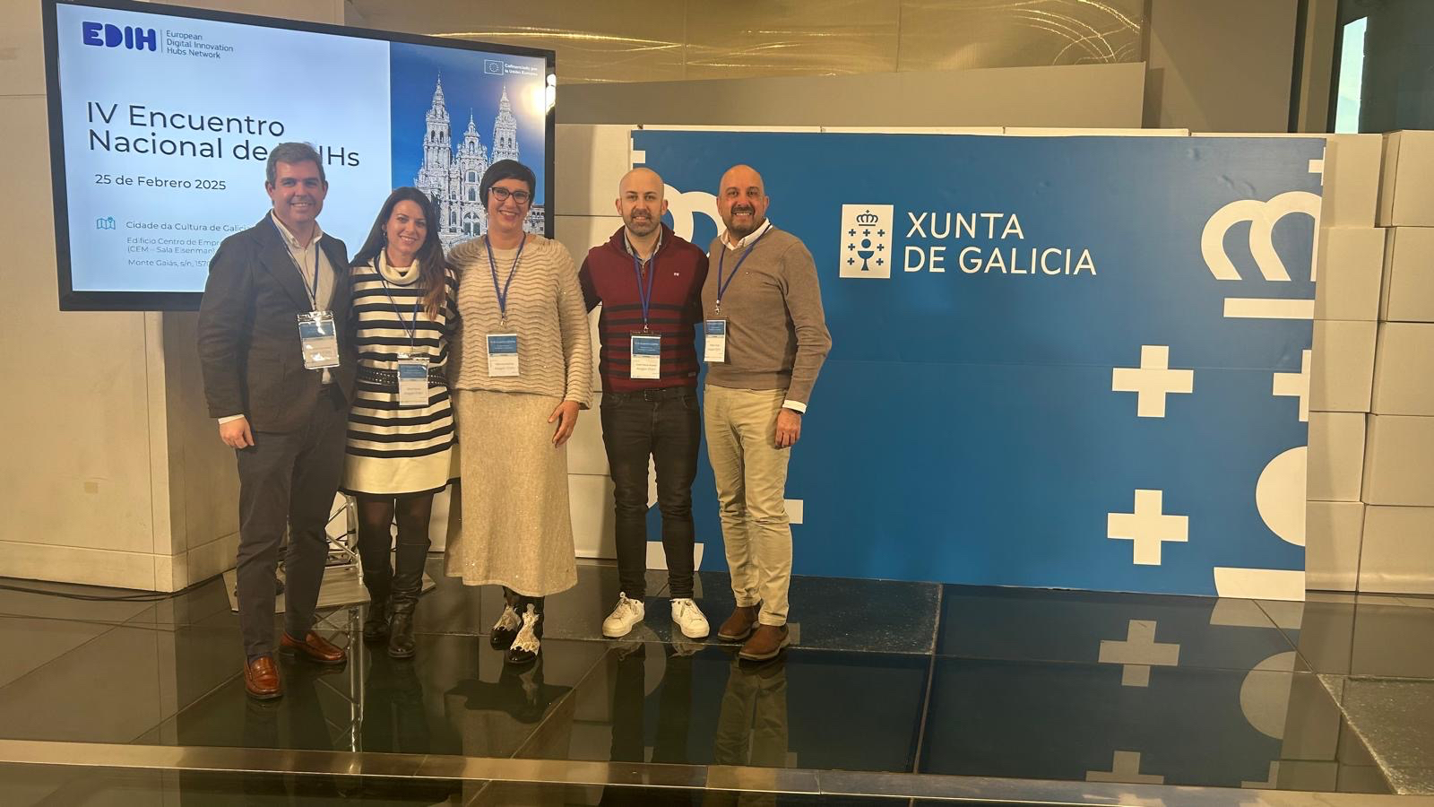 aragón edih participa en el cuarto encuentro nacional de edih que tuvo lugar en Galicia