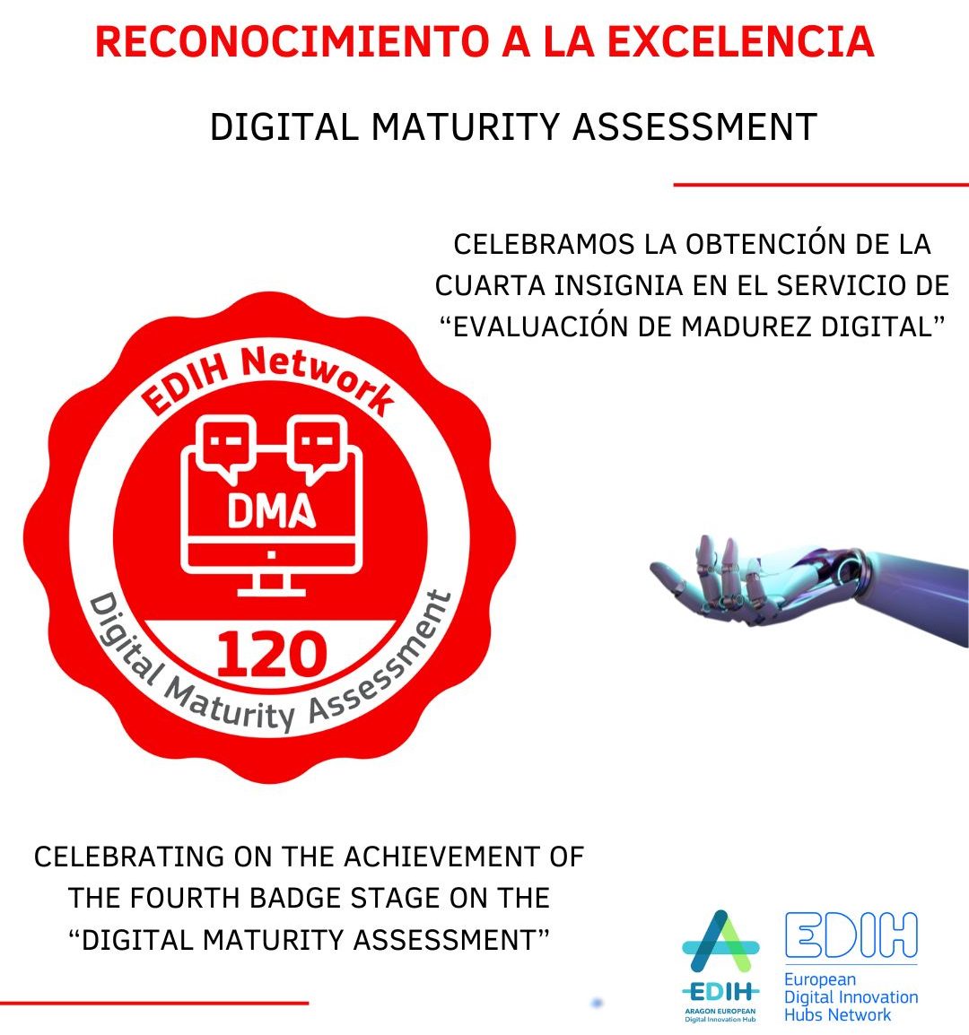 cuarta insignia digital maturity assessment