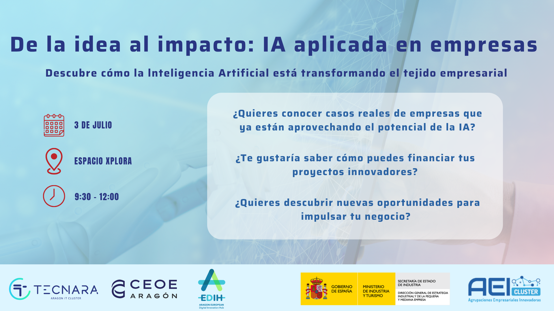 JORNADA IA ORGANIZADA POR TECNARA Y CEOE