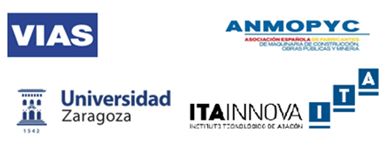 Logos Vías, Anmopyc, Universidad Zaragoza, ITA Logos Vías, Anmopyc, Universidad Zaragoza, ITA