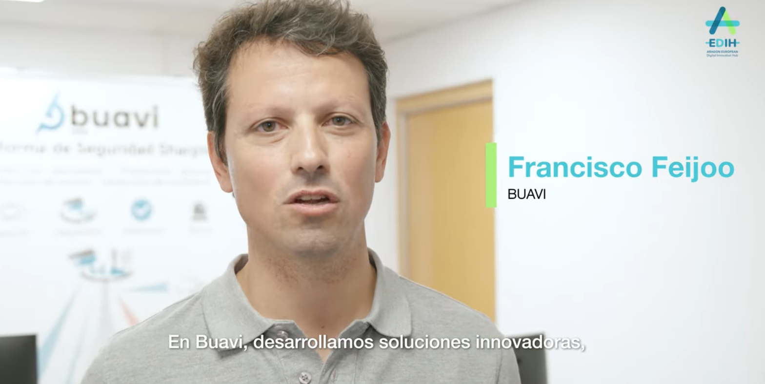Buavi caso de éxito de empresa participante en programas de Aragón EDIH